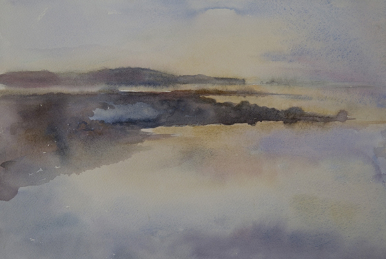portfolio_gal/Aquarelle/Evening on the White Sea.JPG